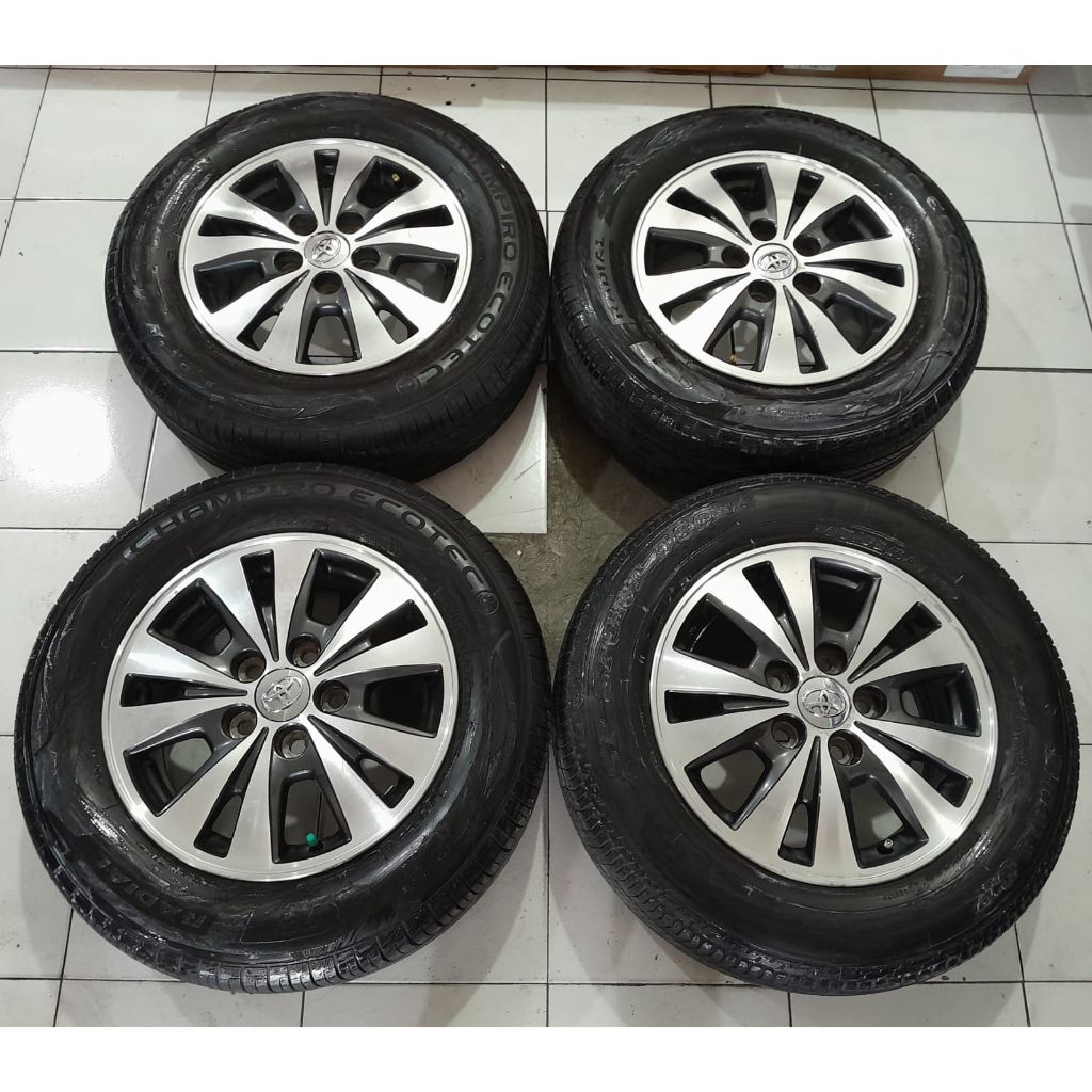 VELG MOBIL SECOND STANDAR INOVA RING 15 PCD 5X114,3 + BAN 205 65 R15