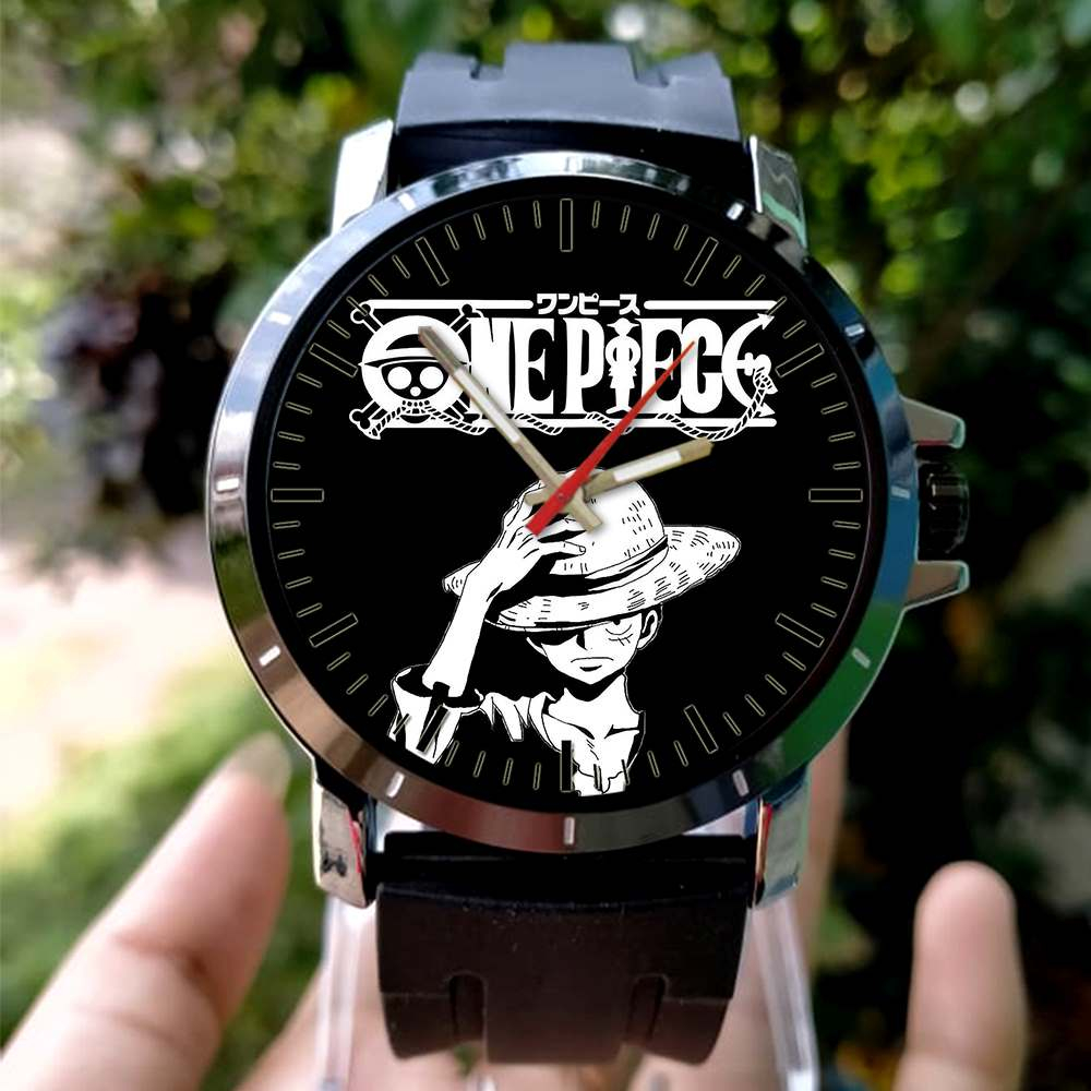Jam Tangan Pria One Piece Murah || Jam Tangan Custom Anime One Piece Terbaru
