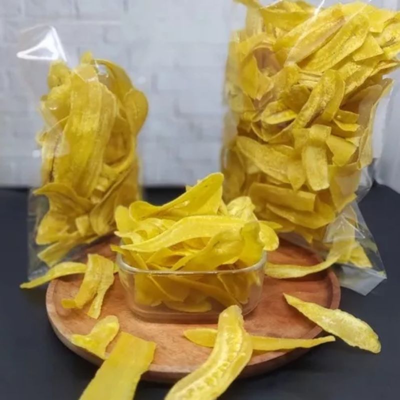 

keripik pisang asin gurih renyah bandung / snack camilan / oleh oleh bandung