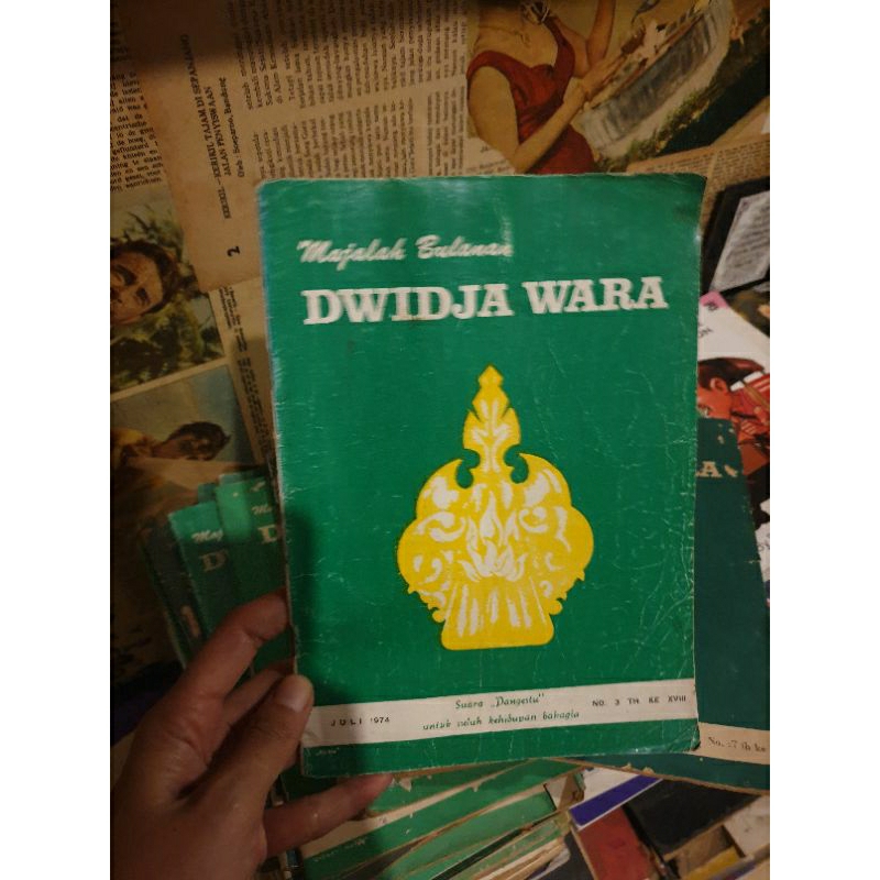 Obral Majalah Bulanan Dwidja Wara edisi tahun 1970 - 90an majalah pangestu