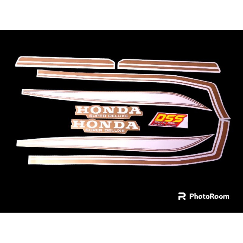 striping gl 100 warna gold istimewa