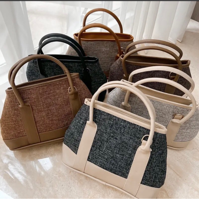 TAS KANVAS / TAS JINJING KANVAS / TAS WANITA