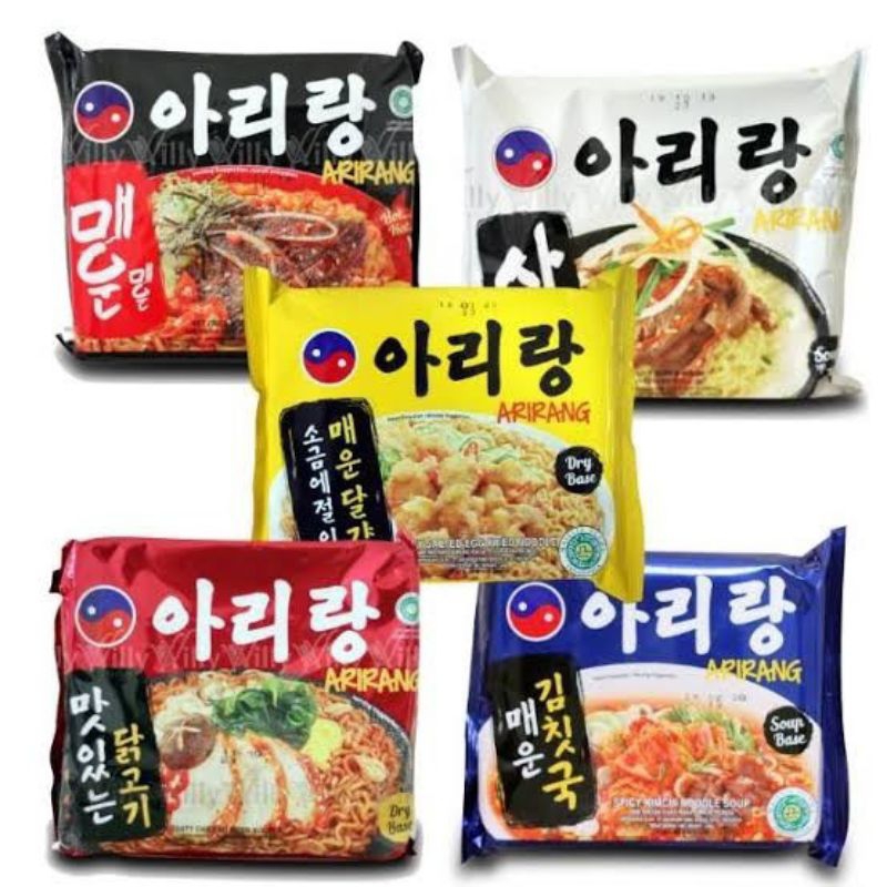 Mie Arirang - Mie Instan Arirang khas Korea HALAL