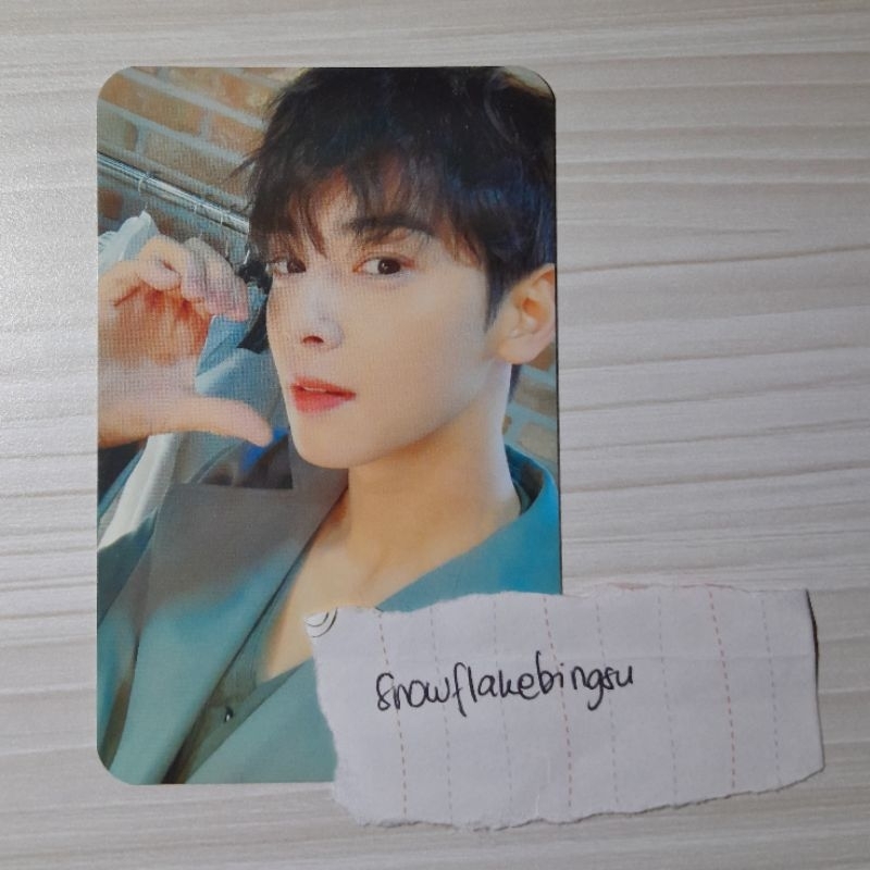 PC Photocard Cha Eunwoo ASTRO All Light Album