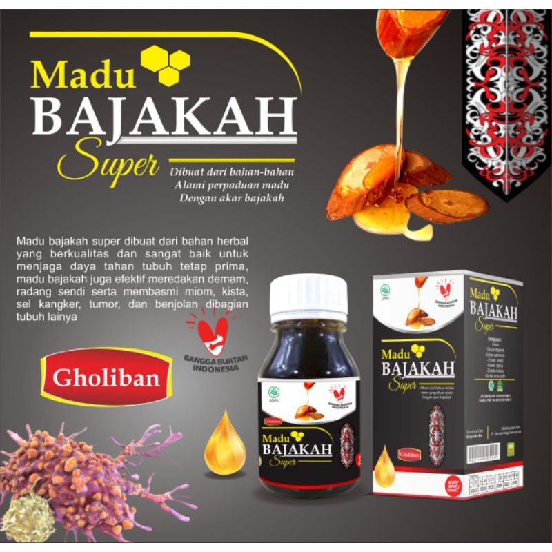 

Madu Gholiban Bajakah Super 350g