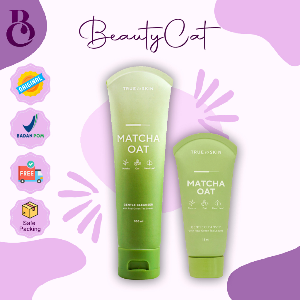 True To Skin Matcha Oat Gentle Cleanser | True to skin cleanser