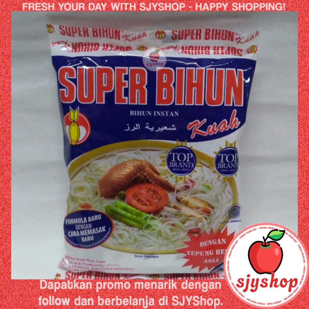 Super Bihun Kuah Ayam / Mie Instan - Produk Hemat SJYShop