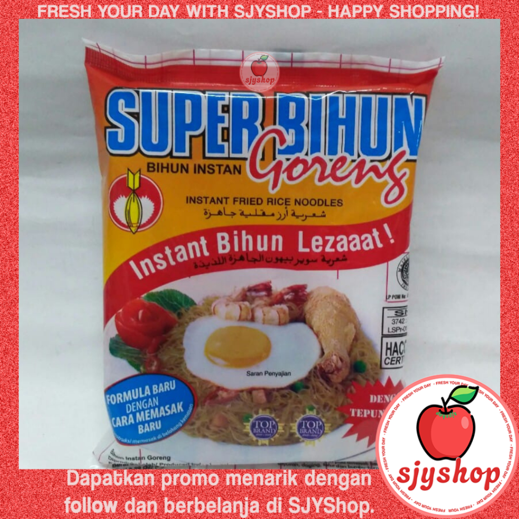 

Super Bihun Goreng / Mie Instan - Produk Hemat SJYShop