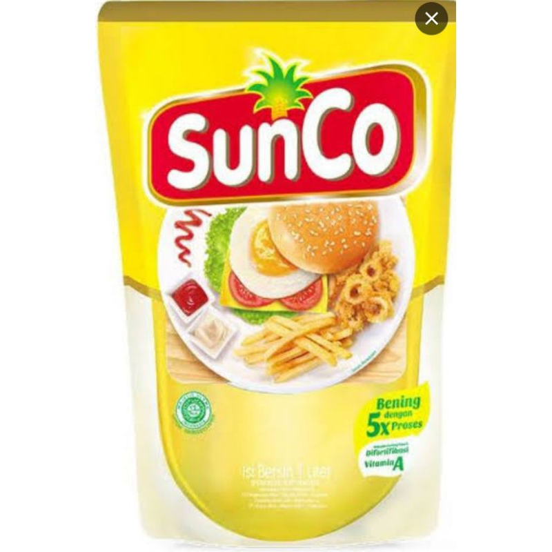 

MINYAK GORENG SUNCO 1 LTR