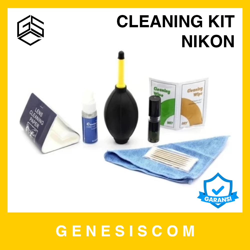 Screen Cleaner Cleaning Kit Pembersih Layar Antibacterial + Pompa Mini Portable CANON NIKON Kamera L