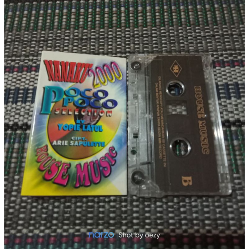 Kaset pita Yopie Latul - house music poco poco