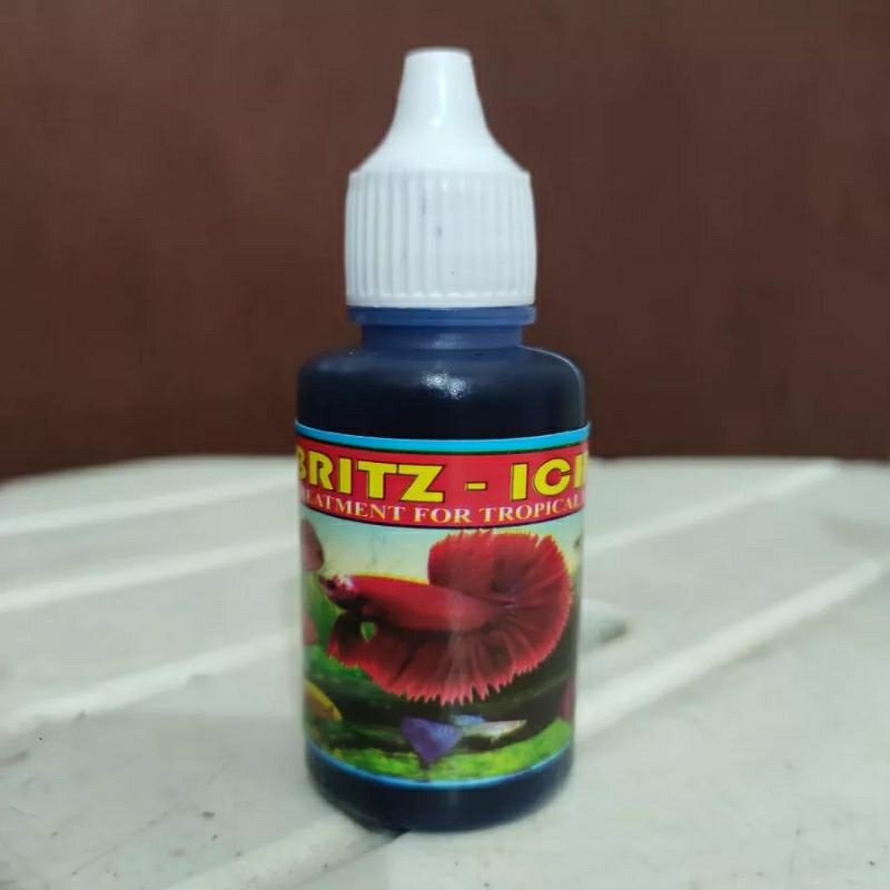 obat biru ikan cupang Guppy molly platy neon Tetra DLL BRITZ ICH