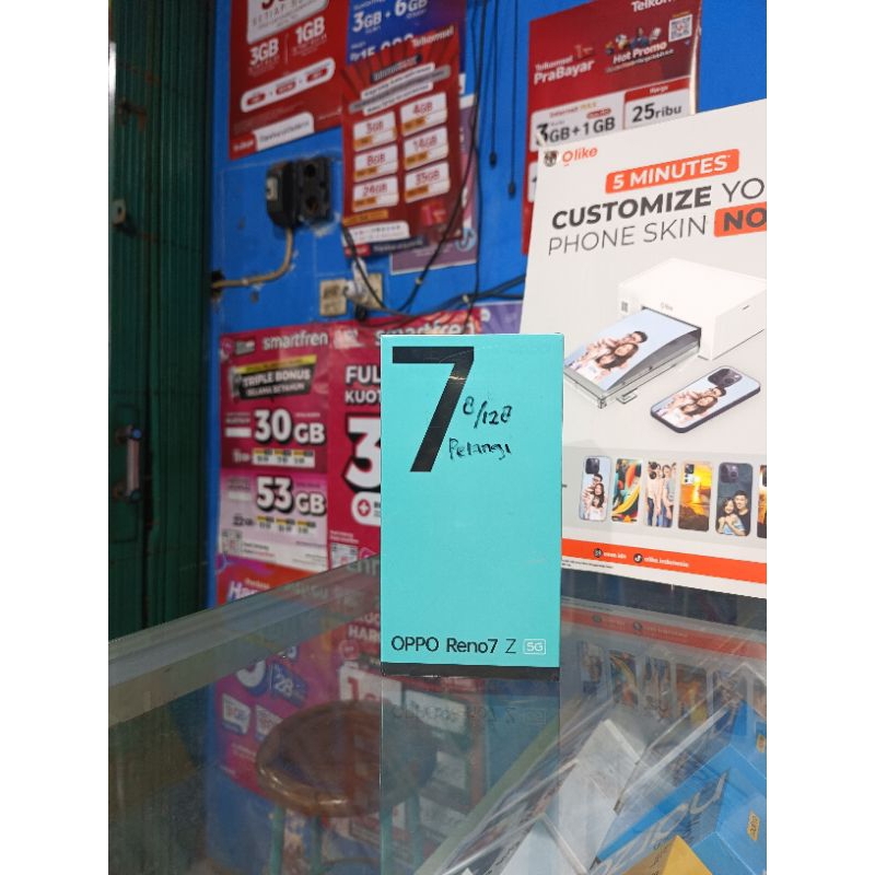 oppo reno 7Z 5G ram 8/128gb baru