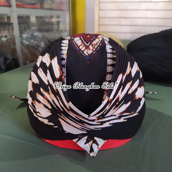 Blangkon Senopaten Jogja Lipat Cuci