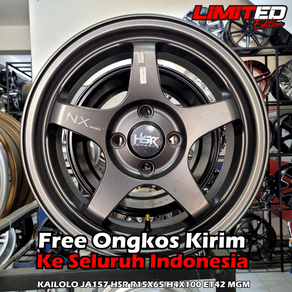 VELG HSR CALYA MURAH PALEMBANG TYPE KAILOLO R15 PCD 4X100