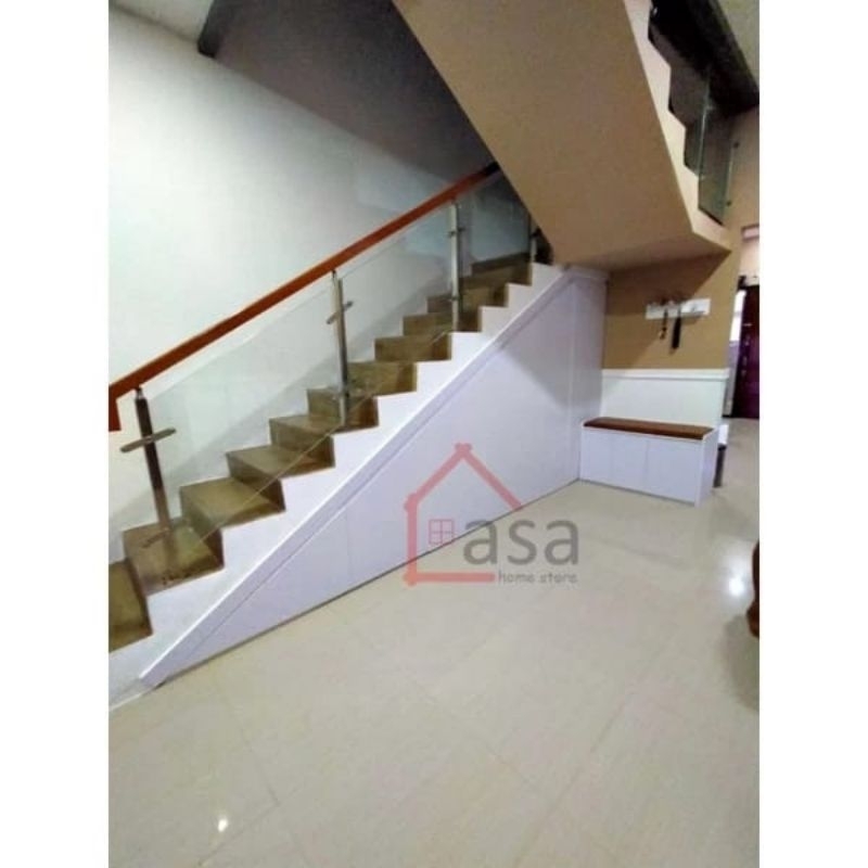 jual pintu bawah tangga kabinet bawah tangga lemari bawah tangga