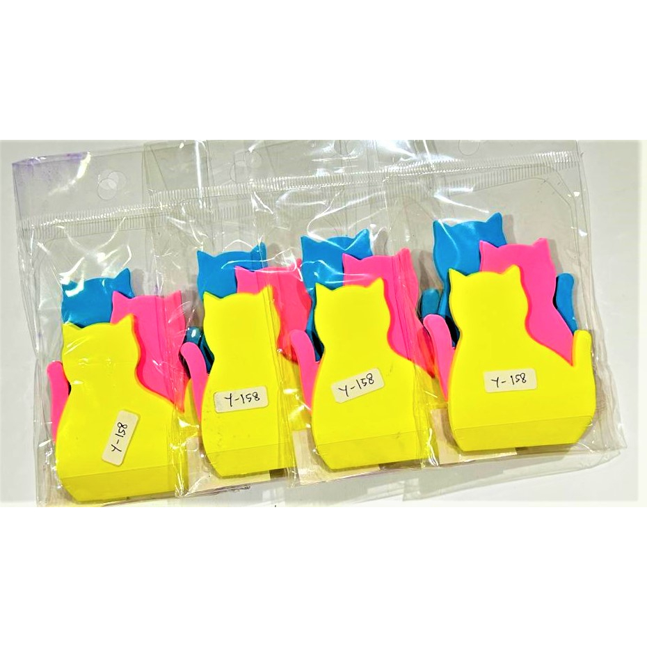 

Sticky Notes Memo Tempel Bentuk Lucu Warna Y-158