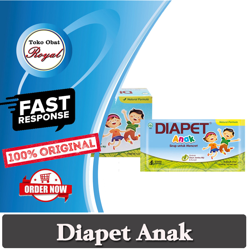 Diapet Cair Sachet Obat Mencret Anak