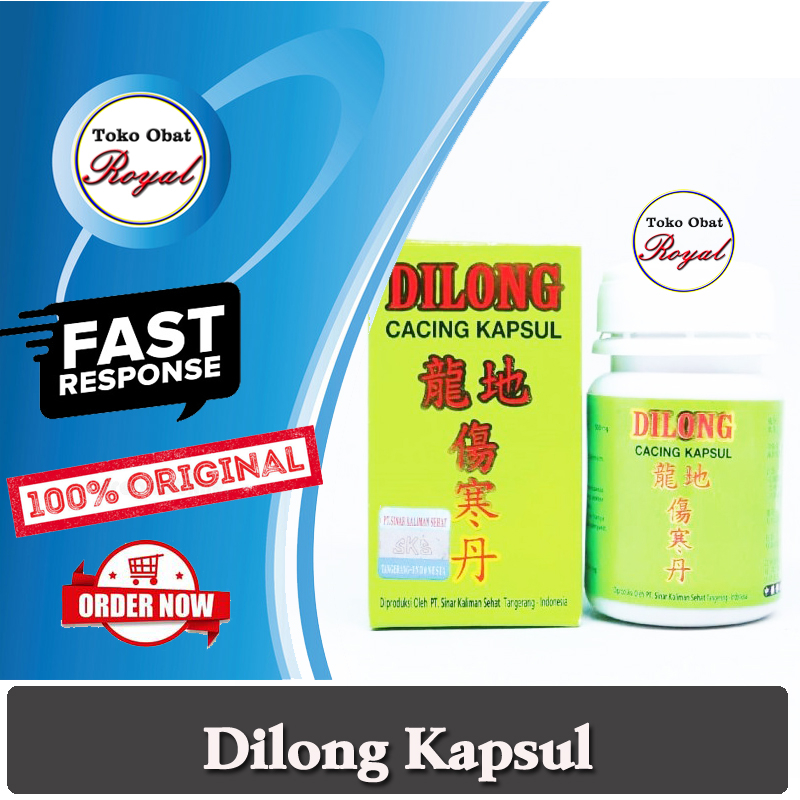 Dilong Cacing Kapsul Obat Tipes