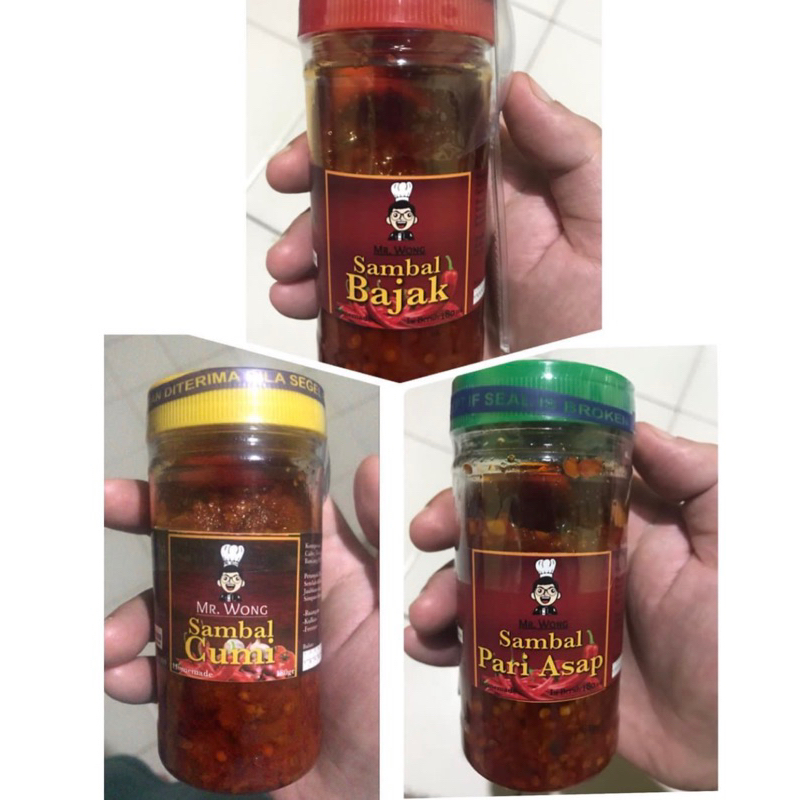 

Paket Murmerr Sambal Bajak Terasi, Sambal Cumi, Sambal pari Asap