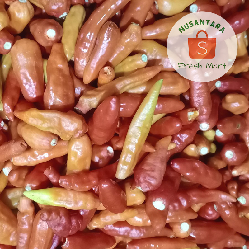 Cabe Rawit Merah Petik Tangkai 1 kg