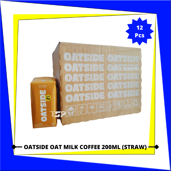 

XMASTER OAT MILK OATSIDE (STRAW) VARIAN RASA 200ML X 12 PCS