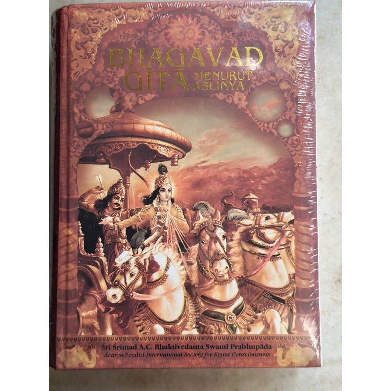 Bhagavad Gita Menurut Aslinya ukuran Besar