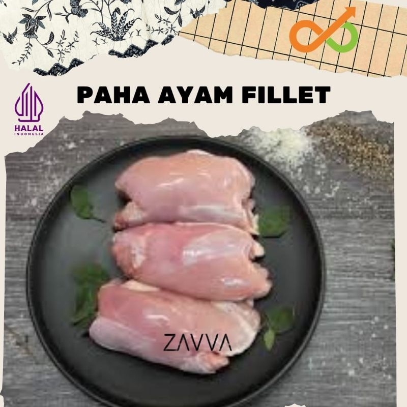 

Boneless Paha Ayam Fillet 1 Kg