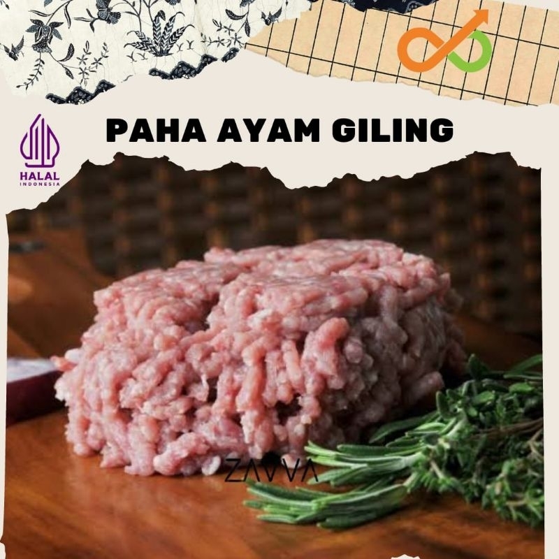

Boneless Paha Ayam Giling 1 Kg