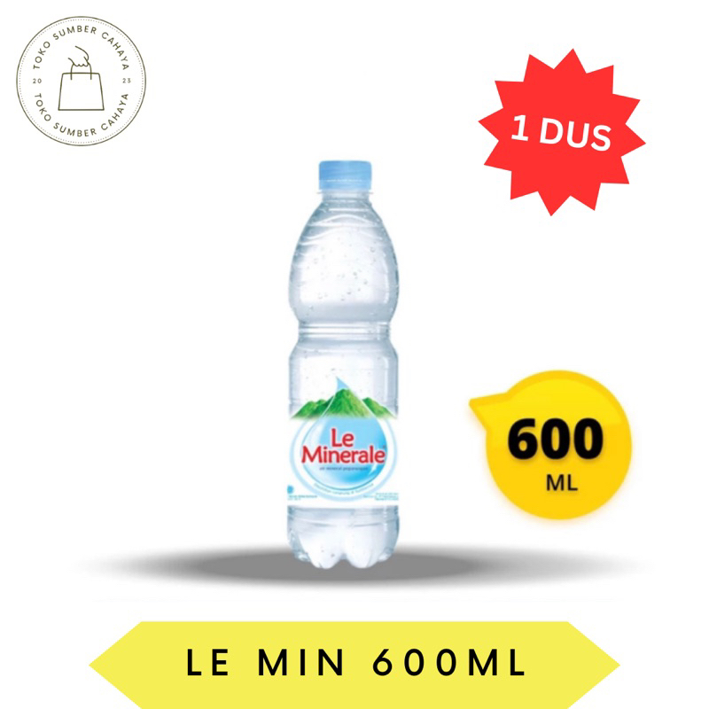 

LE MINERALE 600ML - AIR MINERAL TANGGUNG 600ML HARGA MURAH