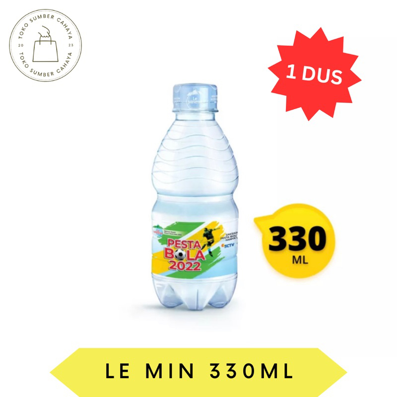 

LE MINERALE 330ML - AIR MINERAL MINI 330ML TERMURAH