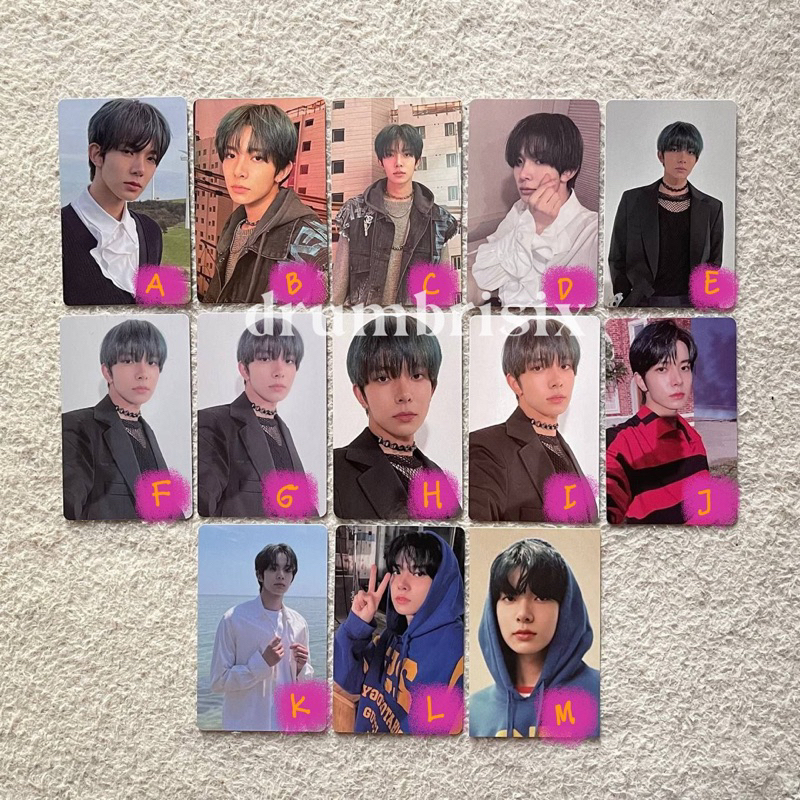 READY PC OFFICIAL HEESEUNG ENHYPEN DIMENSION ANSWER DILEMMA POB BENEFIT LUCKY DRAW UMS YIZHIYU TARGE