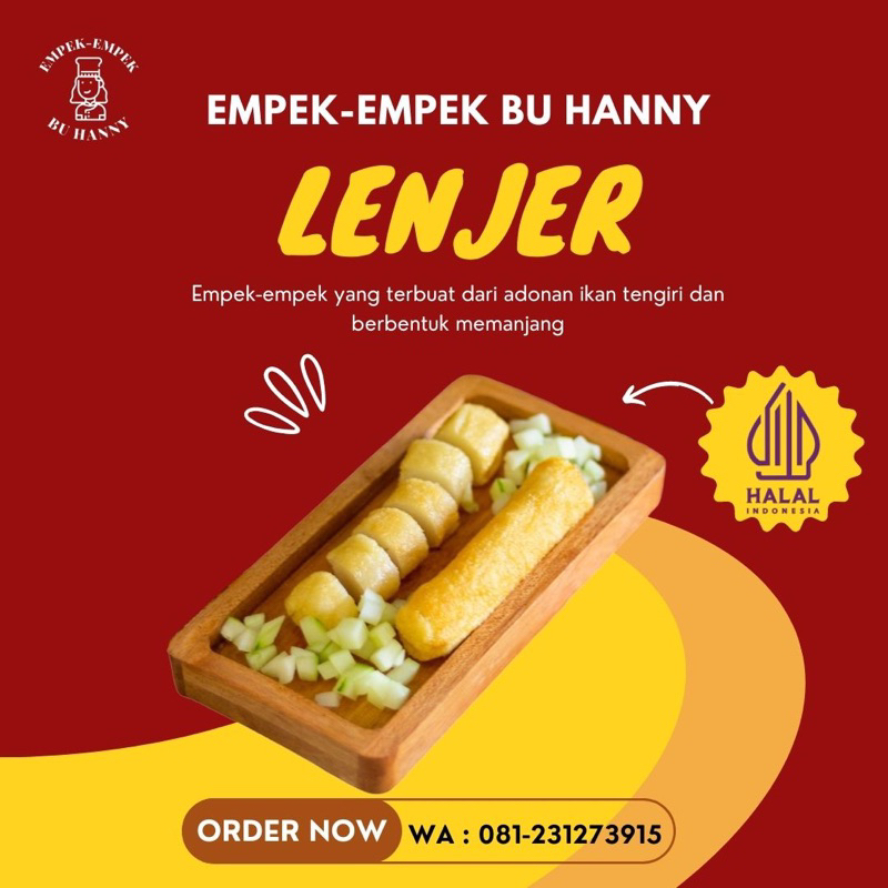 

EMPEK-EMPEK LENJER isi 5 pcs - ASLI Resep Kuno Bangka Belitung