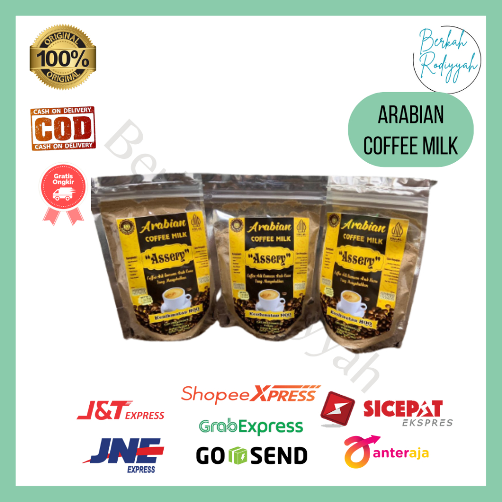 

KOPI SUSU/TEH SUSU/KOPI ARABICA Rempah /Arabian Milk Tea Assery 100gr Teh Kekinian Teh Senja Teh Arab Yaman Teh Nikmat Kopi Arab "Arabian Coffee By Assery" 100GR TANPA PENGAWET Kopi Kekinian Kopi Nikmat Kopi Senja ARABIAN COFFE KOPI Kopi Susu Rempah / Ara