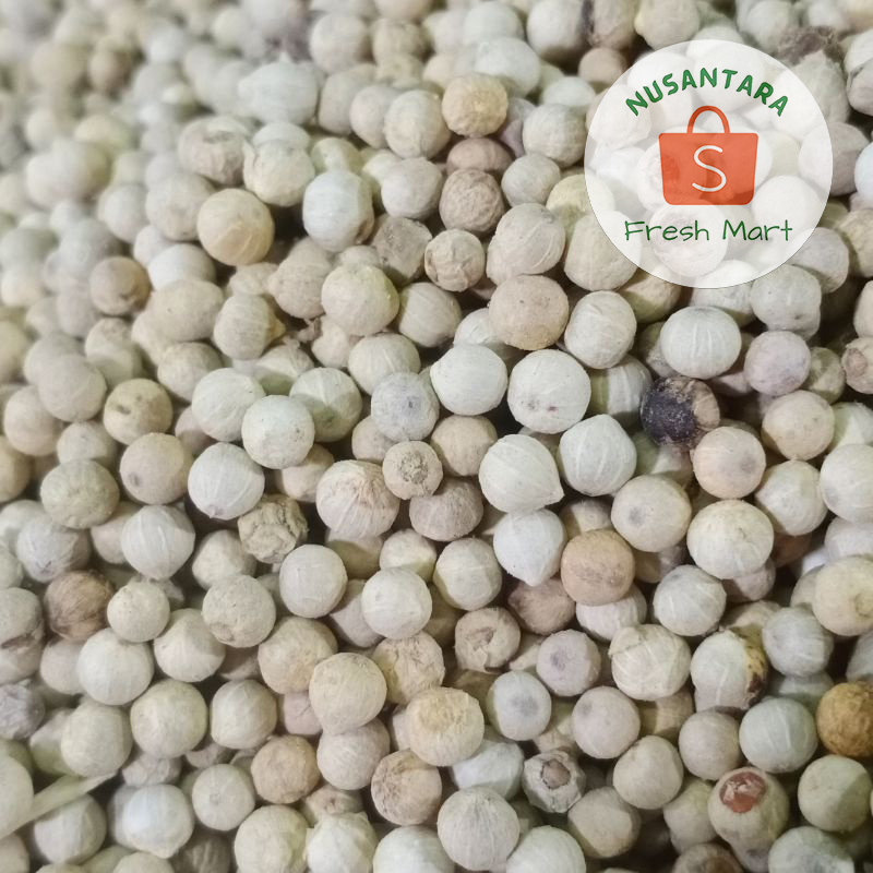 

Biji Lada Putih Bangka Bulat 500 gram / Merica