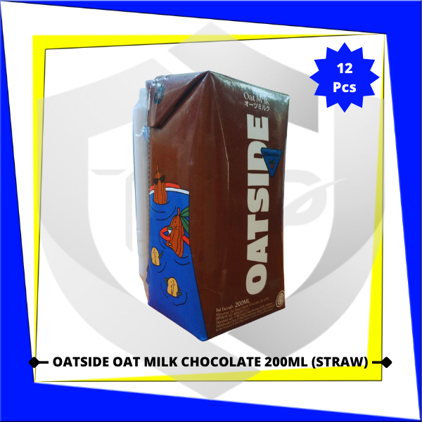 

OATSIDE Oat Milk (Straw) Chocolate 200ml x 12 pcs