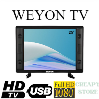 COD - WEYON TV DIGITAL  LED  25 INCH SPEAKER FULL HD GARANSI 1 TAHUN