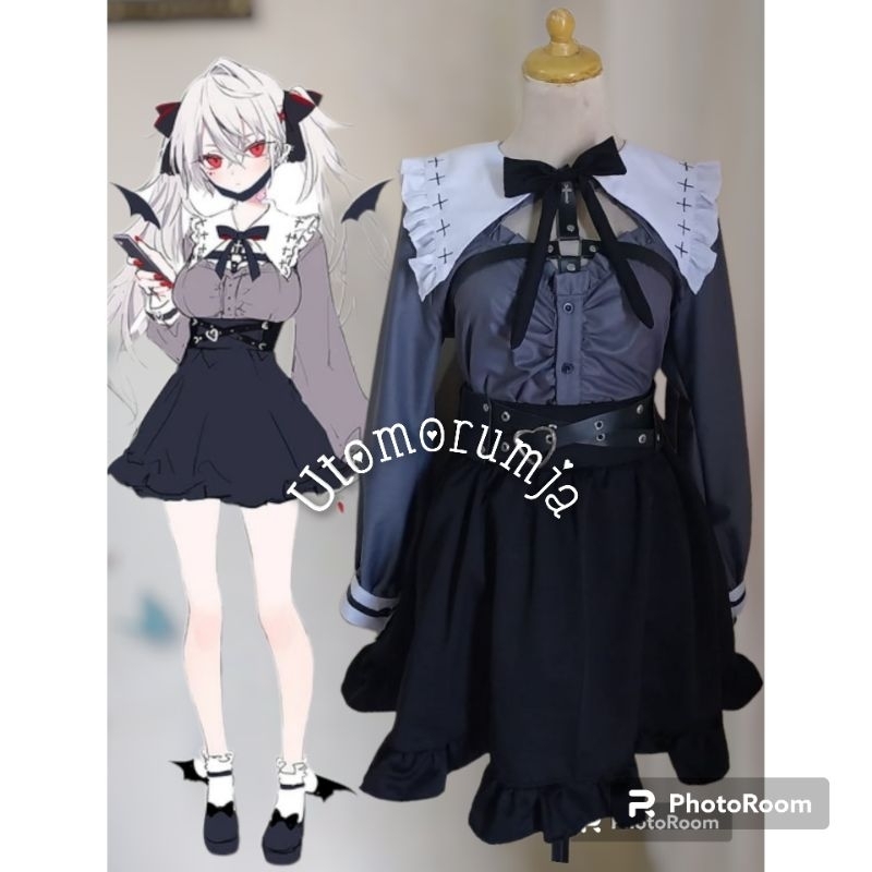utomorumja kostum cosplay kuzuha sanya