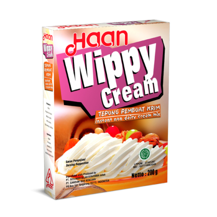 

Wippy Cream Haan 200gram