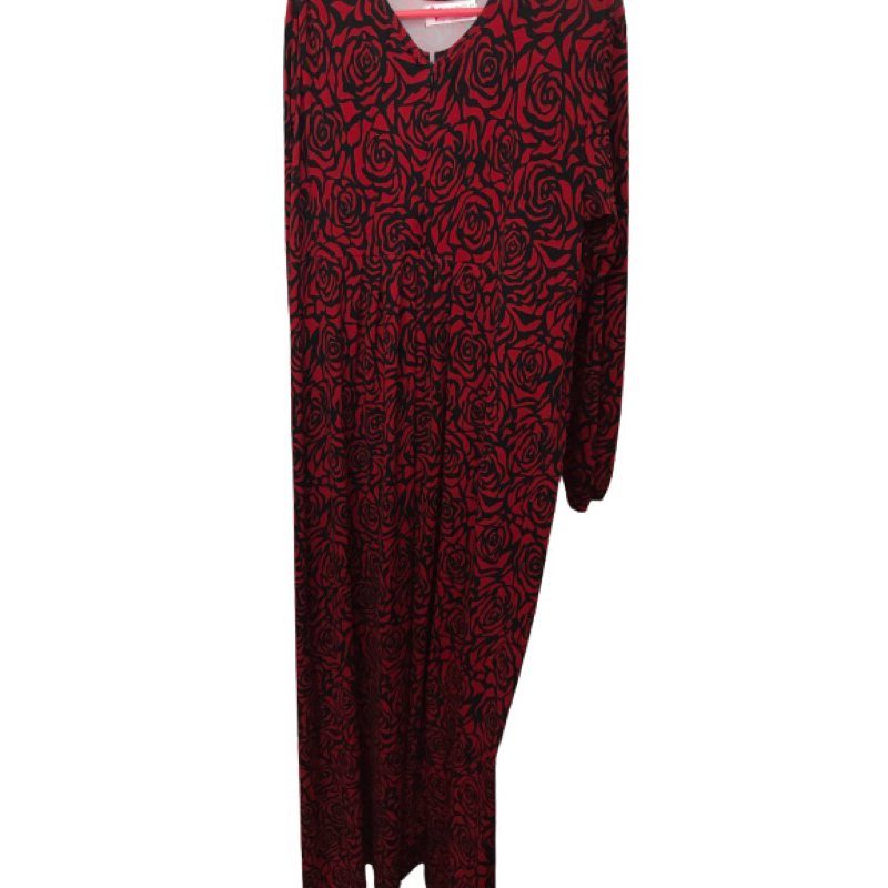 GAMIS MOTIF BUNGA MAWAR