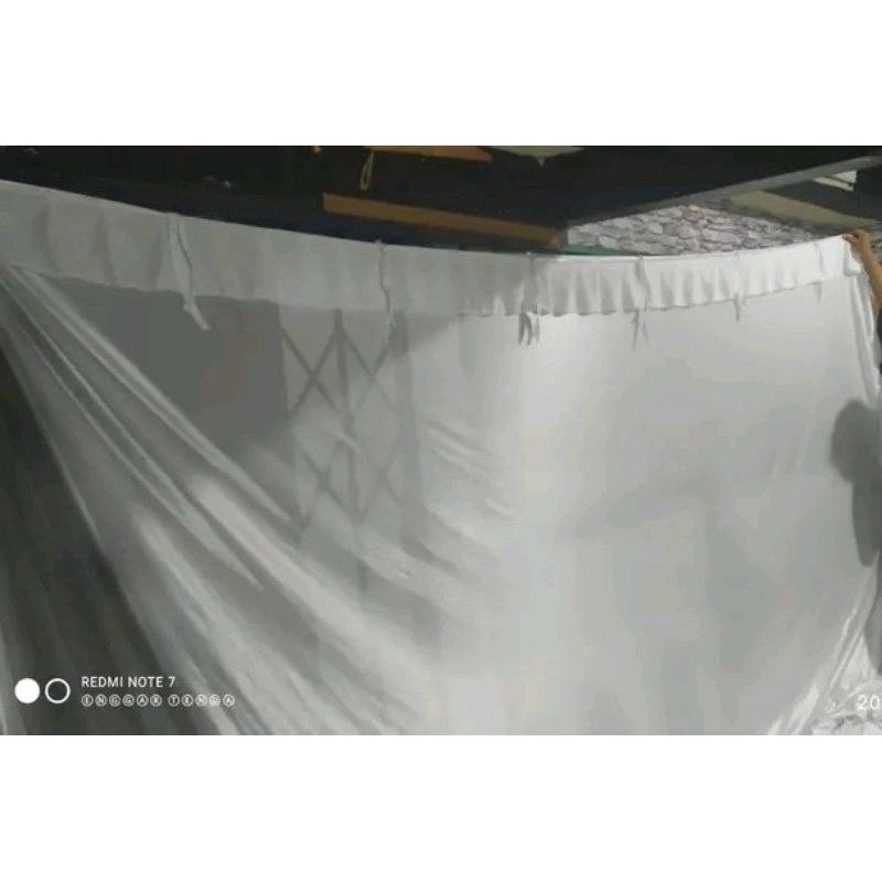 plafon datar tenda ukuran 4x6