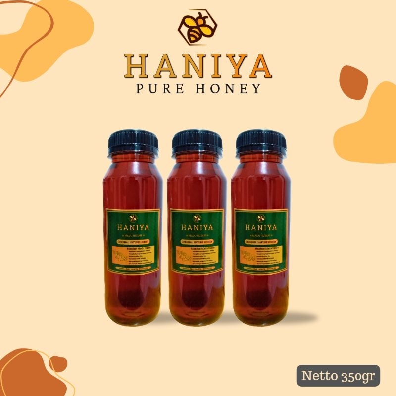 

Madu Haniya Hutan Asli 350gram