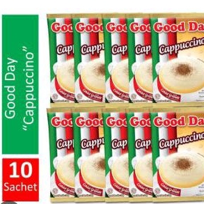 

good day cappucino 10 sachet