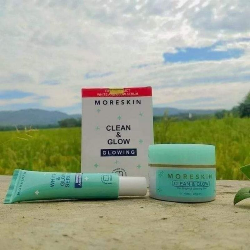 Moreskin Clean and Glow free serum PROMO