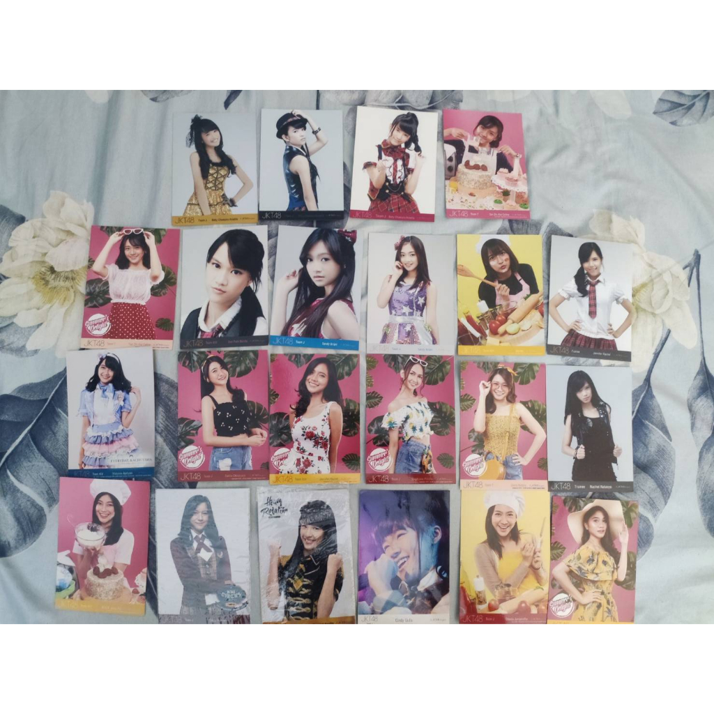 Photopack Ex Member JKT48 Desy Stephanie Sonia Yona Sendy Cindy Gulla Celine Shanju