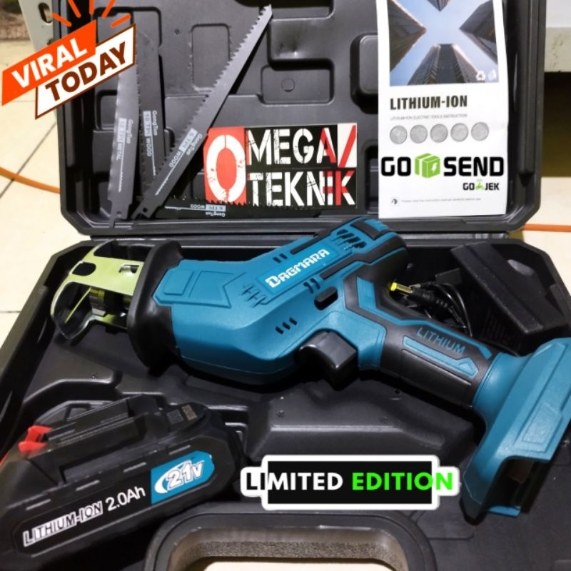 Mesin Gergaji Baterai Reciprocating