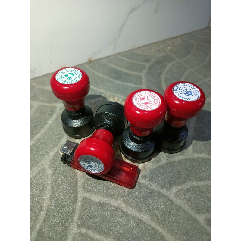 

STEMPEL KARAKTER /1SET/ISI4/4WARNA/UKURAN D2,8CM