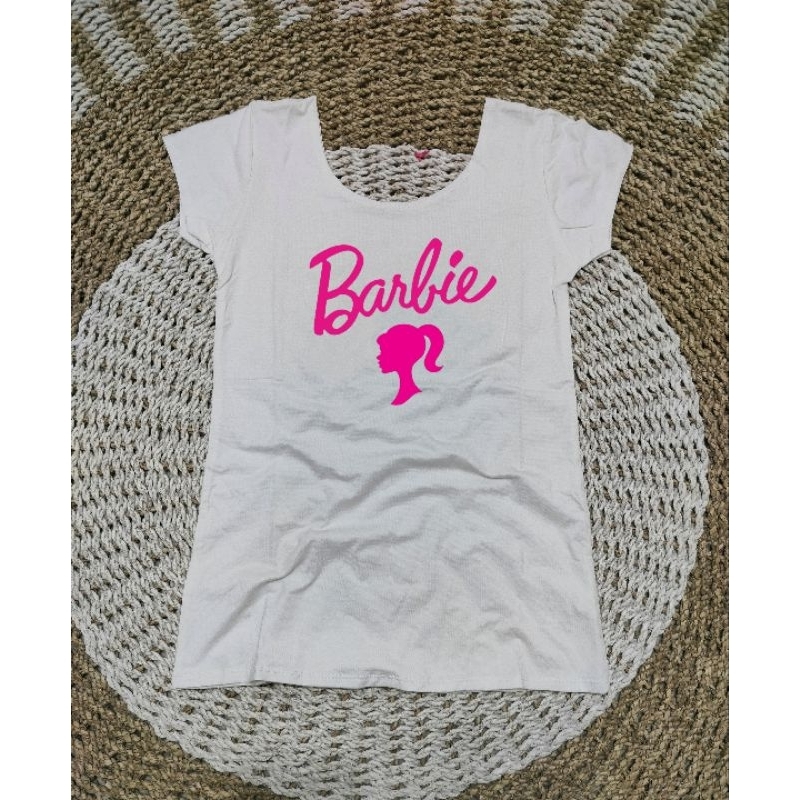 kaos wanita cewek basic leher U neck dan V neck bodyfit bodycon ketat import