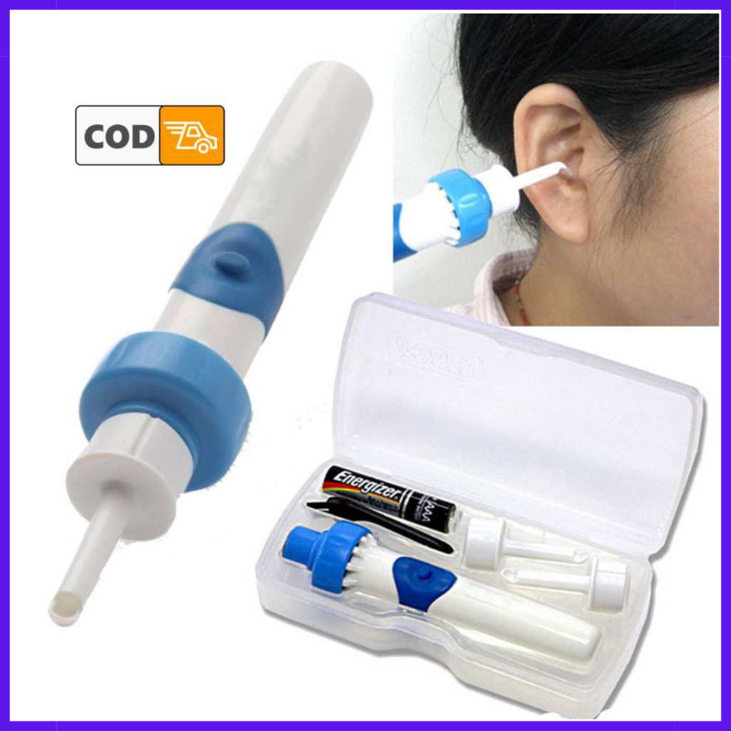 Alat Pembersih Telinga Elektrik / Korek Sedot Vacum Penyedot Kotoran Kuping Aman Pembersih telinga o