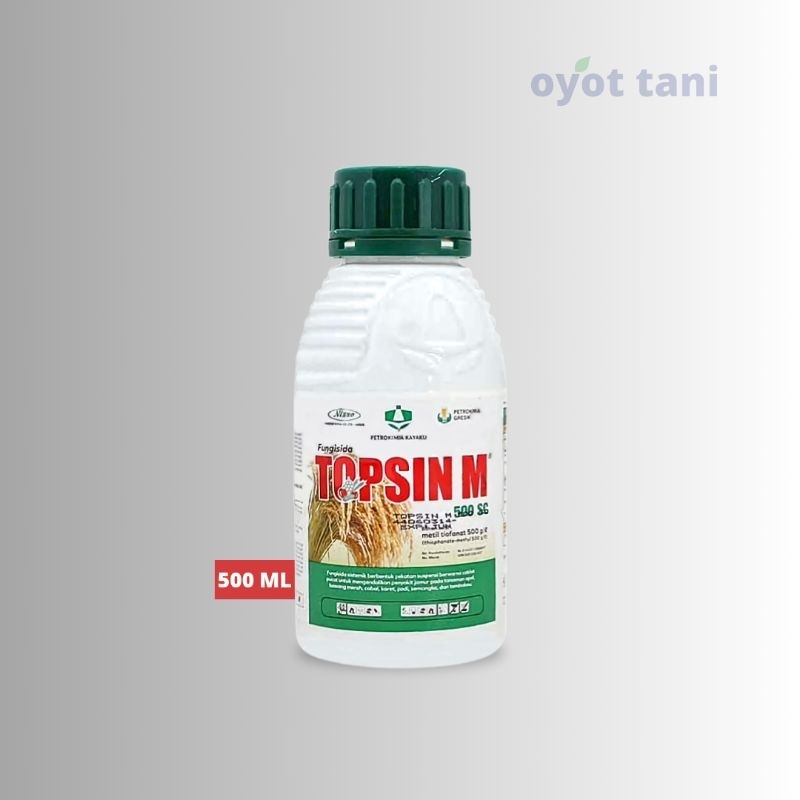 Topsin M 500SC 500 ml (Original) | Fungisida Sistemik, Preventif & Kuratif | Bahan Aktif Metil-tiofo
